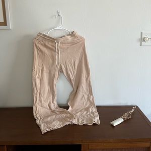 MATE THE LABEL WIDE LEG CROP